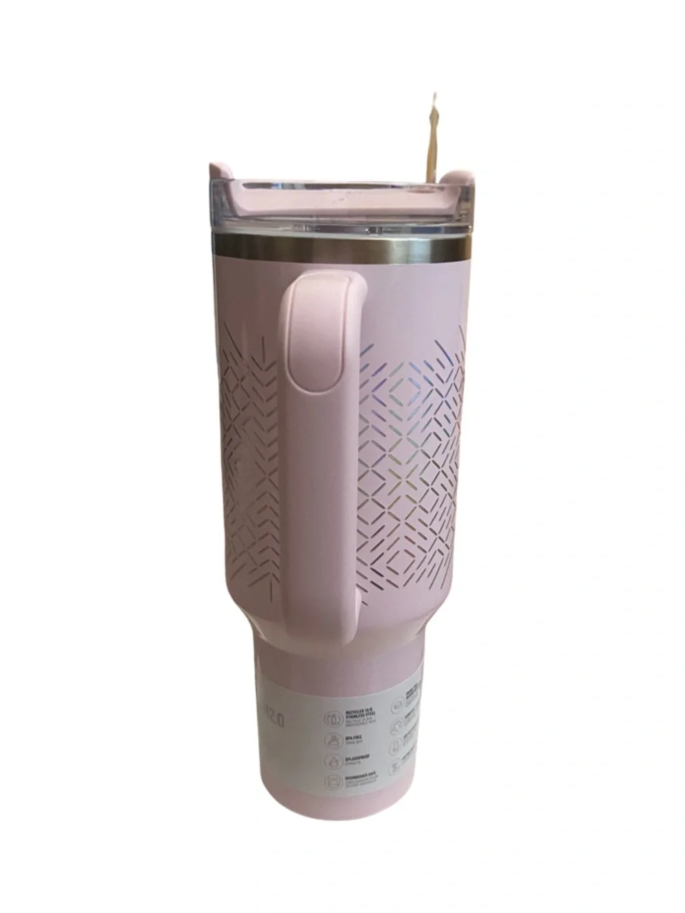 Stanley 40oz Pink Icicle Gloss Winter Wonderland - Picture 2 of 5